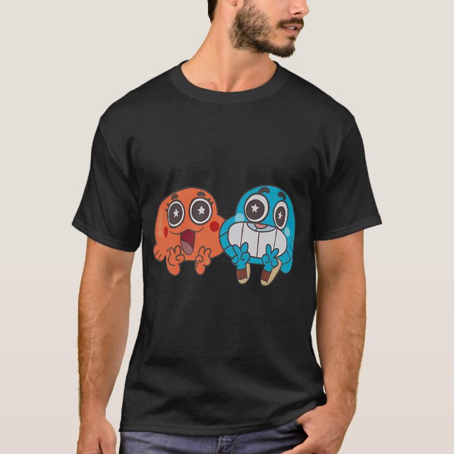 Gmball und Darwin T-Shirt (Vorderseite)