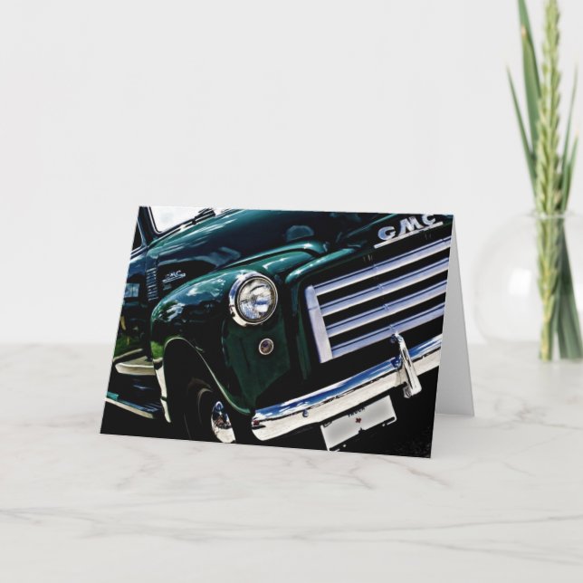 GMC-LKW KARTE (Vorderseite)