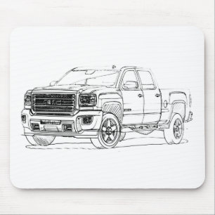 GMC-Sierra HD 2015 Mousepad