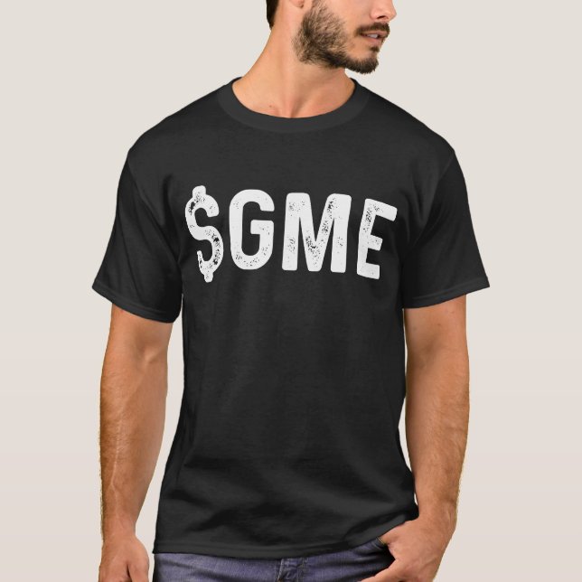 GME GME GameStonk Stonk Stock Trading Hold Moon Te T-Shirt (Vorderseite)