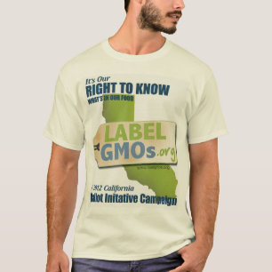 GMO-Freies Santa Cruz, GVO ungetestet, T-Shirt