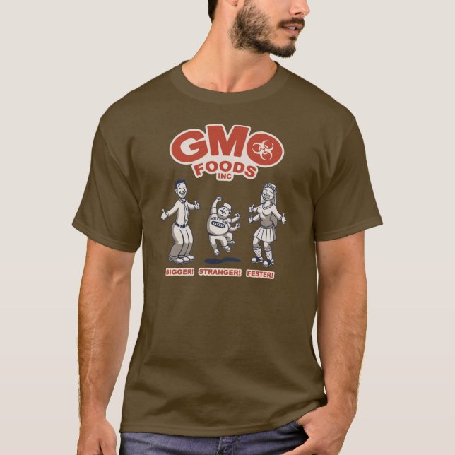 GMO-Nahrungsmittel T-Shirt (Vorderseite)