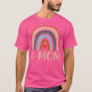 GMom Rainbow Grandma Niedlich Mütter Tag Funny GMo T-Shirt