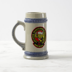 GMPS Schädel-Ball-Logo-Tasse Bierglas