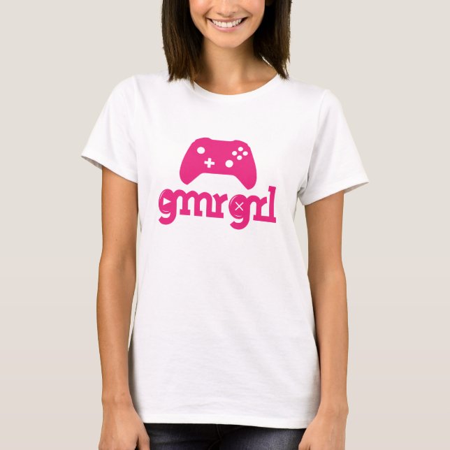 gmrgrl - Xbox ein Prüfer T-Shirt (Vorderseite)