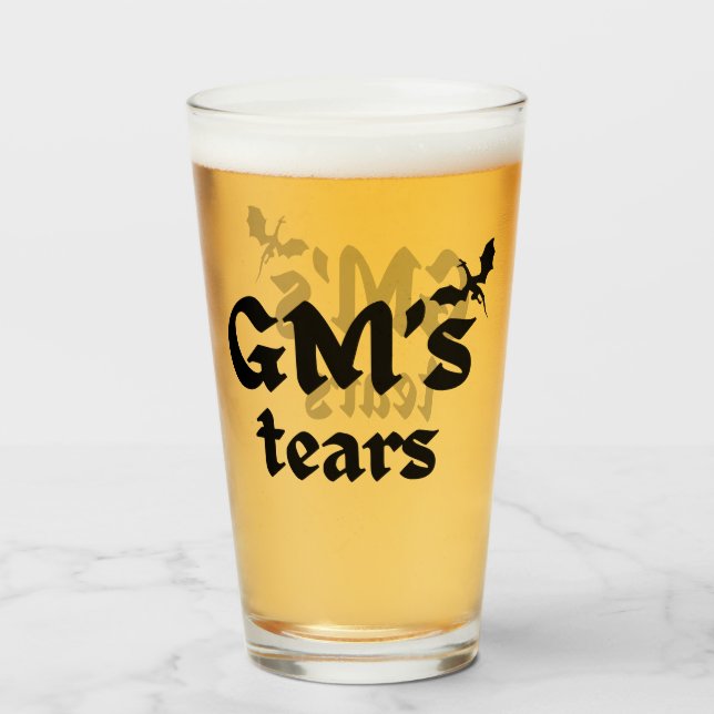 GM's Tears Dragon Glas (Vorne (Gefüllt))
