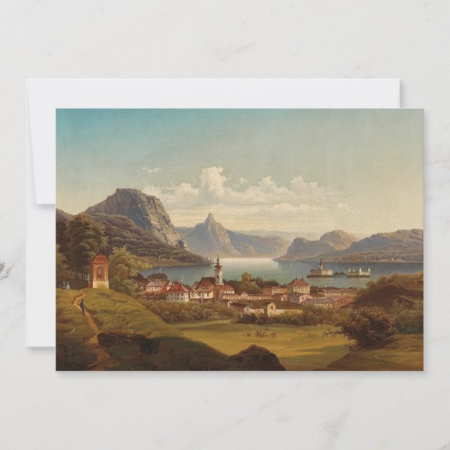 Gmunden Schloss Ort | Johann Wilhelm Jankowsky (Vorderseite)