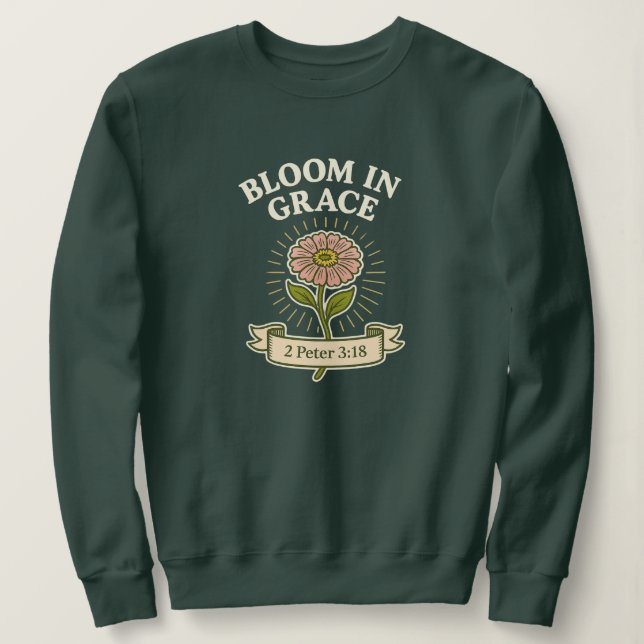 Gnade - Christlich Sweatshirt (Design vorne)