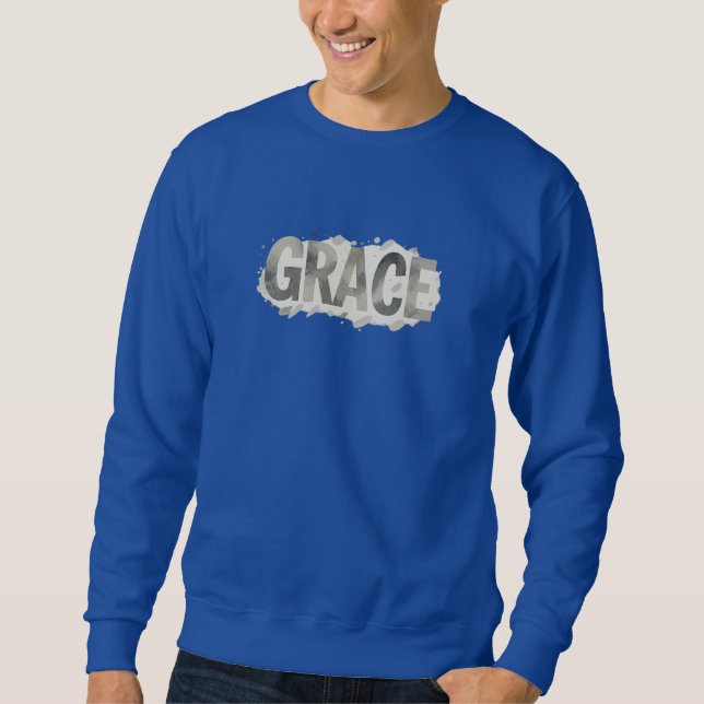 Gnade - Christlich Sweatshirt (Vorderseite)