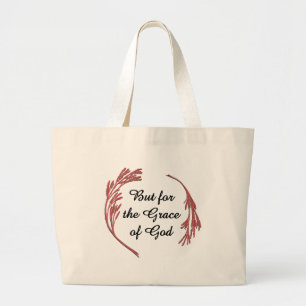 Gnade Gottes Erholung Slogan Inspiration Sprichwor Jumbo Stoffbeutel