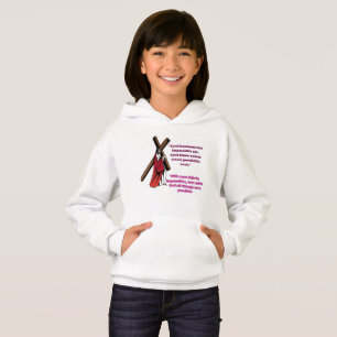 Gnade in der Krippe Hoodie