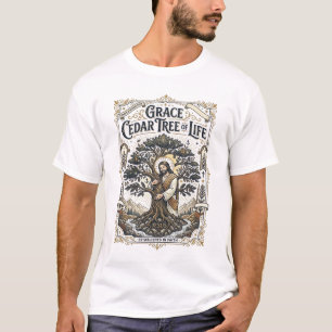 Gnaden-Zederbaum des Lebens Jesus Zederbaum Leben T-Shirt