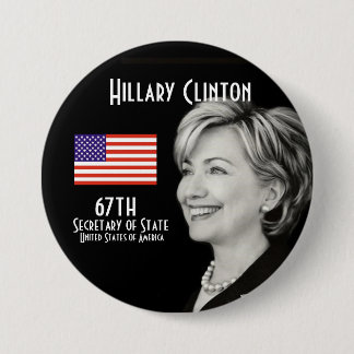 Gnädige Frau Sekretär (rund) Button