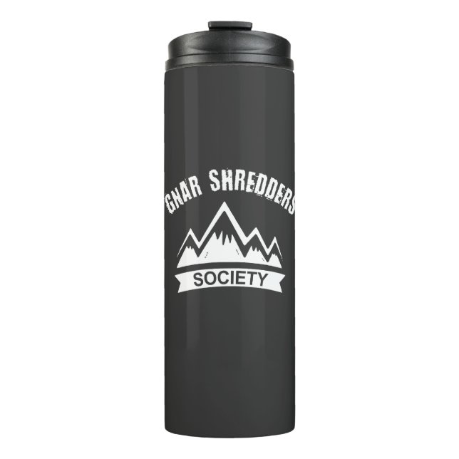 Gnar Shredders Society Thermosbecher (Vorderseite)