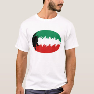 Gnarly Flagge Kuwait Kuwaits T-Shirt