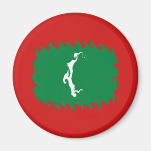 Gnarly Flagge Malediven Magnet