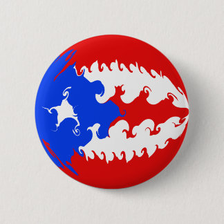 Gnarly Flagge Puertos Rico Button