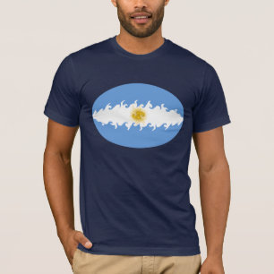 Gnarly Flaggen-T - Shirt Argentiniens