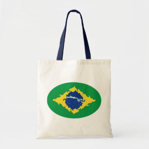 Gnarly Flaggen-Tasche Brasiliens Tragetasche