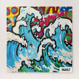 Gnarly Surf Art Puzzle