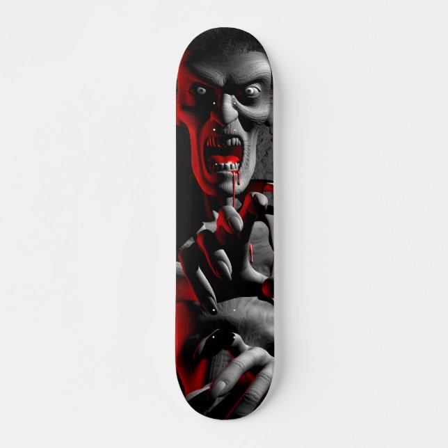 Gnarly Zombie Skateboard (Vorne)