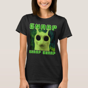 Gnarp Gnarp Katze Alberne Alien Meme Katzen Meme H T-Shirt