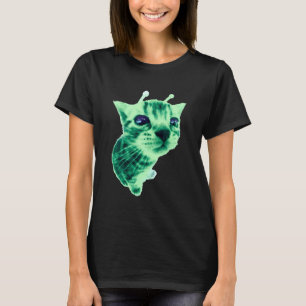 Gnarp-Katze Dummes Alien-Katze Meme Brainrot Meme  T-Shirt