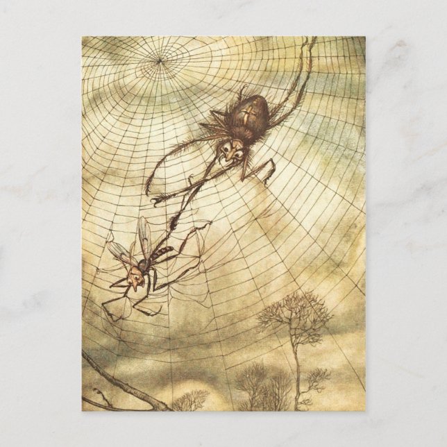 Gnat und Löwe Postkarte (Vorderseite)