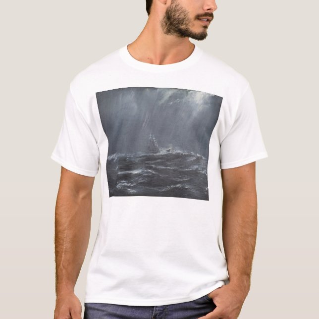Gneisenau Sturm in der Nordsee 1940. 2006 T-Shirt (Vorderseite)