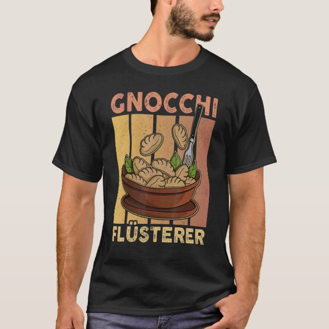 Gnocchi Nocken Italien Alp Piazza della Riforma T-Shirt (Vorderseite)