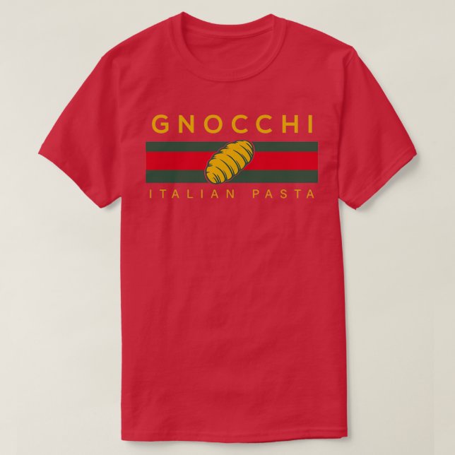 Gnocchi vintage Italian pasta T-Shirt (Design vorne)