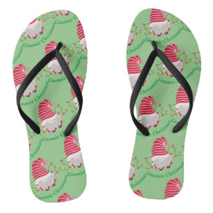 Gnom-Christmas-Flip-Flops Flip Flops