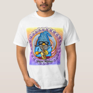 Gnom, der Saxophon spielt T-Shirt