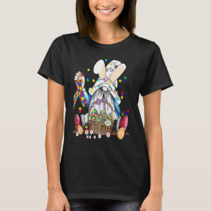 Gnom Ei Hase Puzzle Band Autismus-Bewusstsein Oste T-Shirt