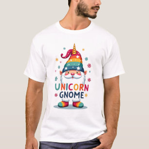 Gnom Einhorn Shirt Familie passendes Gruppen Weihn