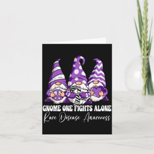 Gnom Eins Kämpft Allein Seltene Illustration Karte