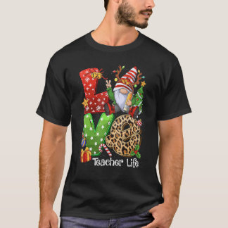 Gnom Familie Weihnachten Für Frauen Männer - LOVE  T-Shirt