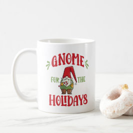 Gnom für die Feiertage Süßes Weihnachten  Kaffeetasse