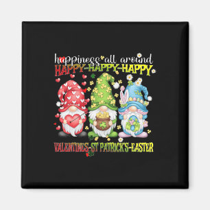 Gnom Glückliches St. Patrick Ostern Valentinstag G Magnet
