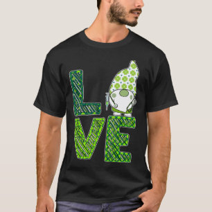 Gnom-Krankenschwester Schule St. Patrick's Day Kra T-Shirt