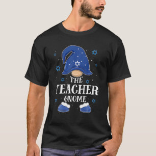 Gnom-Lehrer Chanukka-jüdisches passendes Familien- T-Shirt