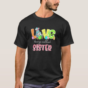 Gnom Liebt Es Schwester Zu Heißen Ostertag Familie T-Shirt