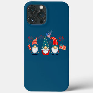 Gnom patriotische Gnome lustig USA amerikanische G Case-Mate iPhone Hülle