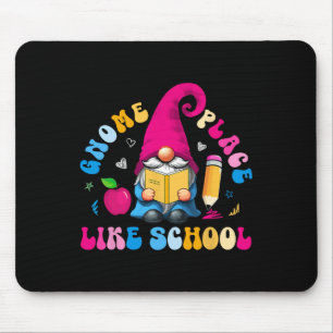 Gnom-Platz wie bunte Gnom-Liebhaber-Lehrfarbe Mousepad