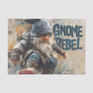 Gnom-Rebell Skateboarding-Grafik Seidenpapier