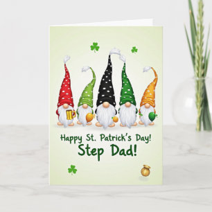Gnom Stiefvater St. Patricks Day Karte