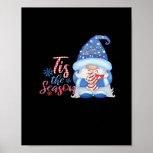Gnom Weihnachtszeit Poster