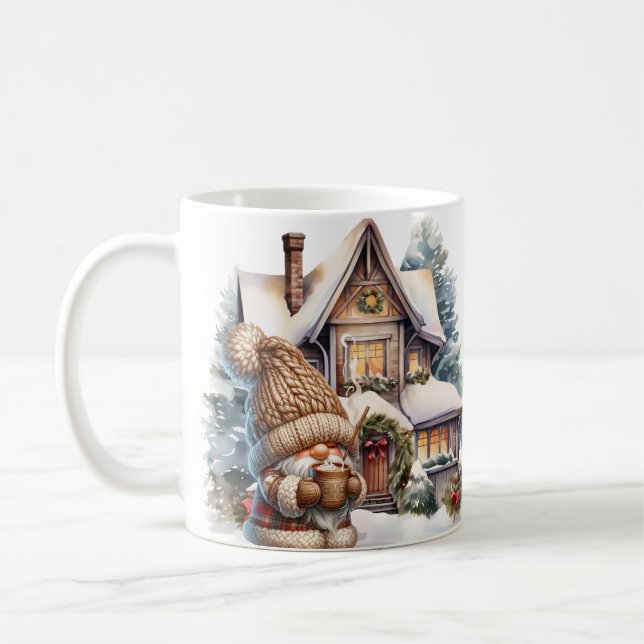 Gnom Winterlich  Kaffeetasse (Links)