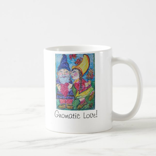 Gnomatic Liebe! Tasse (Rechts)