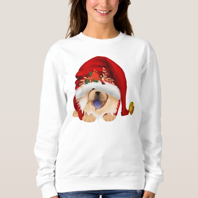 GNOME 4 THE CHOWLIDAYS - Red Chow Sweatshirt (Vorderseite)